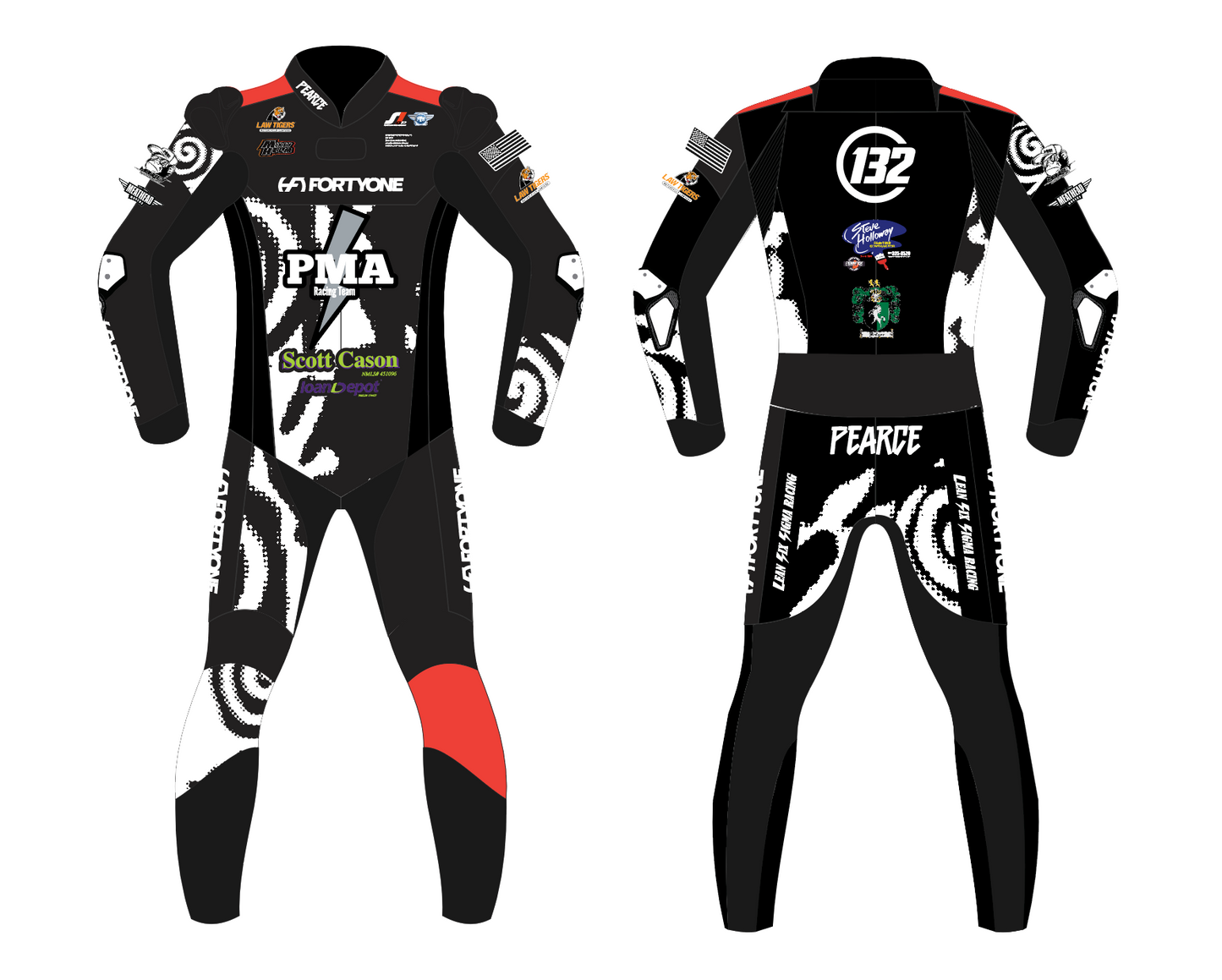 Custom S1 Supermoto Suit