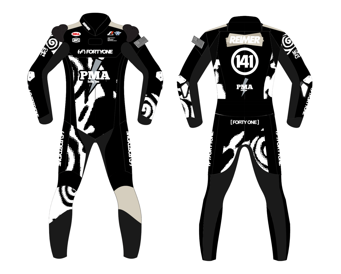 Custom S1 Supermoto Suit